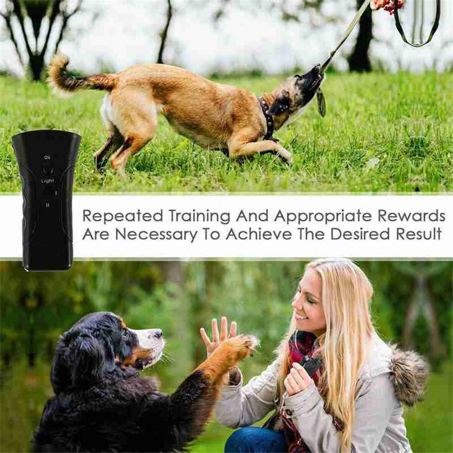 Ультразвуковой питомец собака прекратить лаять отпугиватель контроля лая тренировочное устройство