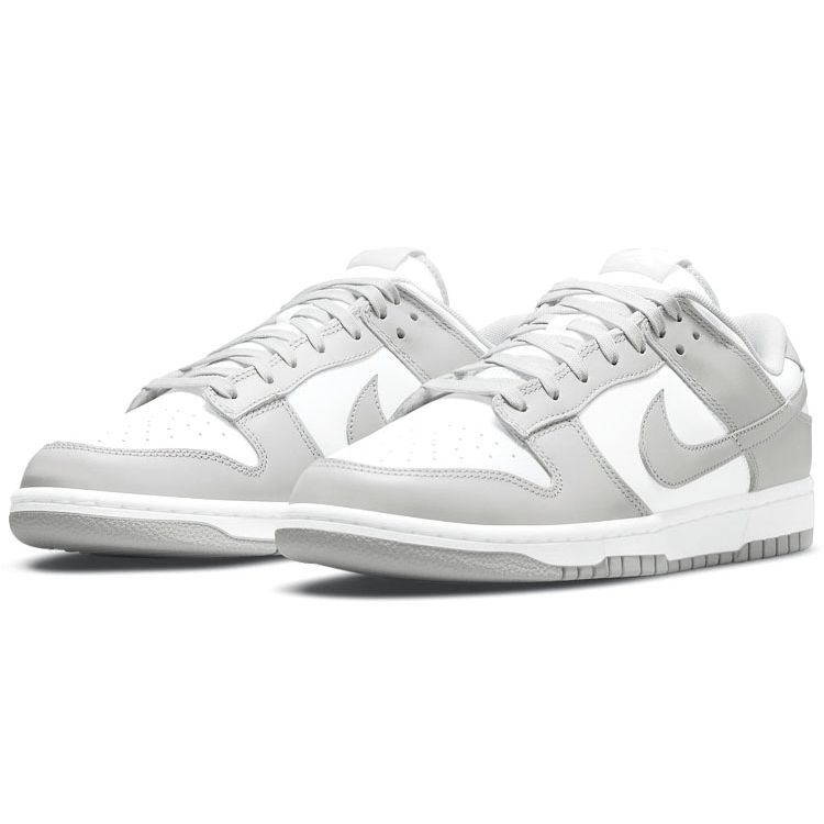 Nike Dunk Low Grey Fog Мужские кроссовки белые DD1391-103