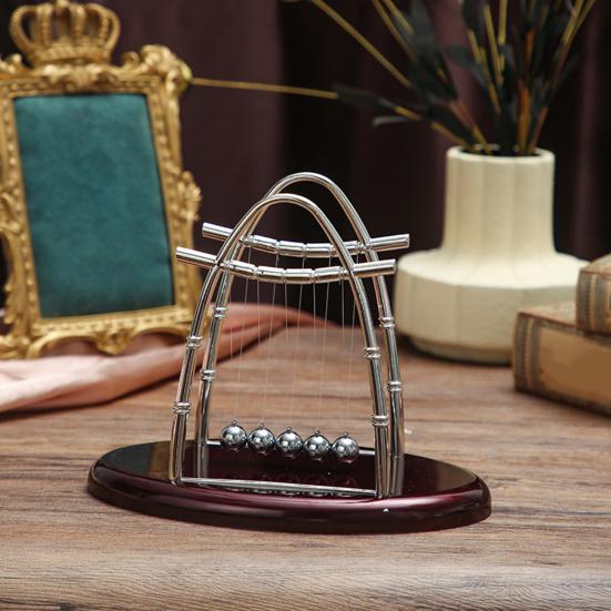 Newtons Cradle Classic Balance Balls 5 маятниковых шариков Physics Perpetual Motion Настольные игрушки