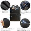 Genuine Cowhide Large Leather Business Business Black [Achiyu] Men's Backpack, Leather, A4, Capacity, Multifunctional, Rucksack, Backpack, Backpack,