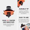 Bottle Opener Keychain Beer Tool with Built-in Funnel Innovative Can Opener for Soda Energy Drinks Beverage Holidays Parties Supply