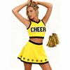 Dance Cheerleading Uniforms Sleeveless Cheer Team Performance Outfits Women