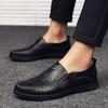 Social Shoe Male Luxury Brand 2025 Casual Casual Shoes Formal Loafers Men's Moccasins Italian Black Men's Driving Shoes Men's