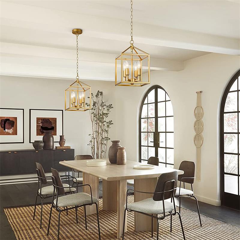 Винтажный индустриальный подвесной светильник для гостиной и ресторана - в стиле американской кантри