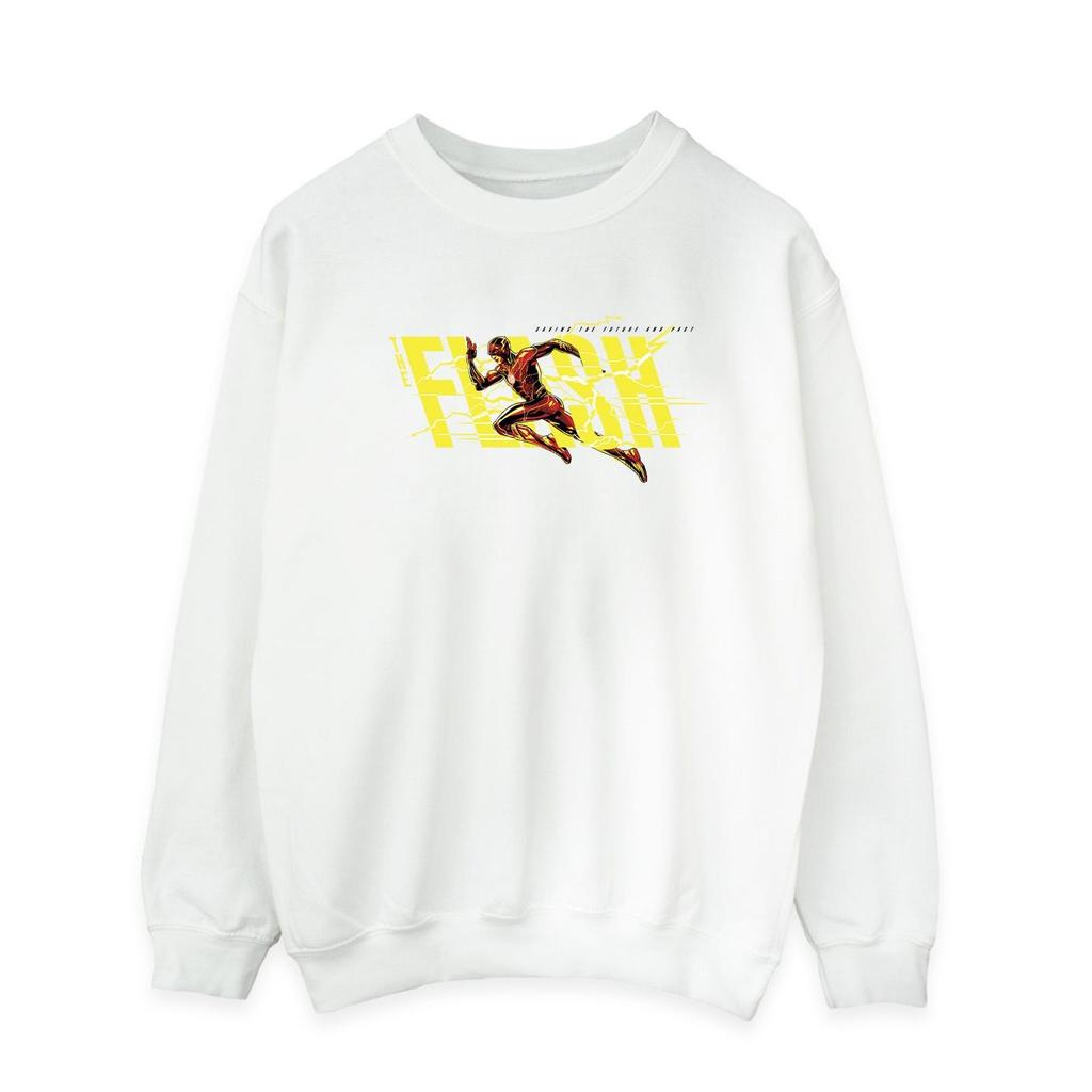 DC Comics Mens The Flash Lightning Dash Sweatshirt
