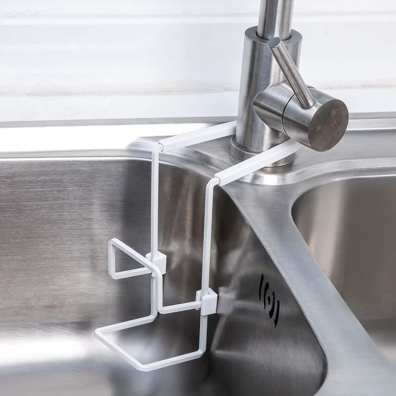 Kitchen Faucet Sponge Drainer & Storage Rack