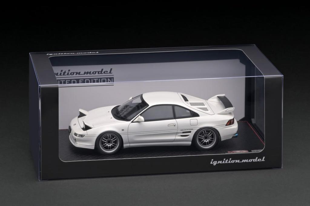Модель зажигания Toyota MR2 Белый готовый продукт IG3331 1/18 (SW20)
