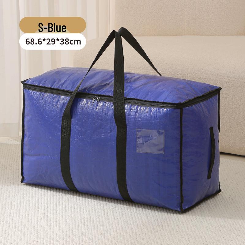 Водонепроницаемая и прозрачная сумка для хранения большой вместимости для одеял и одежды