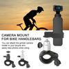 Bicycle Head Bracket Simple Installation Stable Support Camera Durable Bicycle Mount for DJI OSMO POCKET 3/ for OM 4/for OSMO Mobile 3/Mobile 2