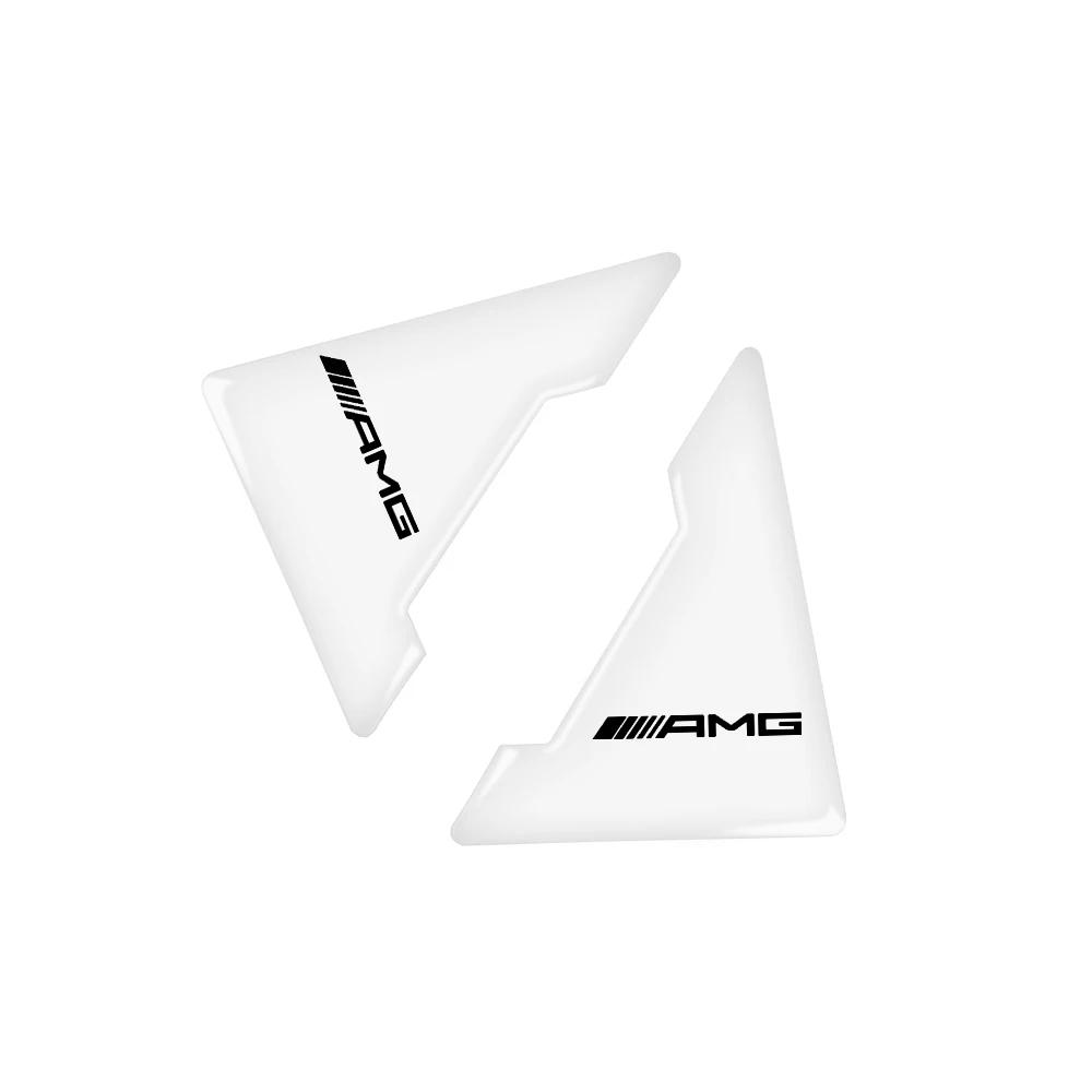 2026 Hot 2Pcs Transparent Car Door Corner Protection Sticker Cover Decal For Mercedes Benz AMG C180 C200 C260 C300 W108 W124 W12