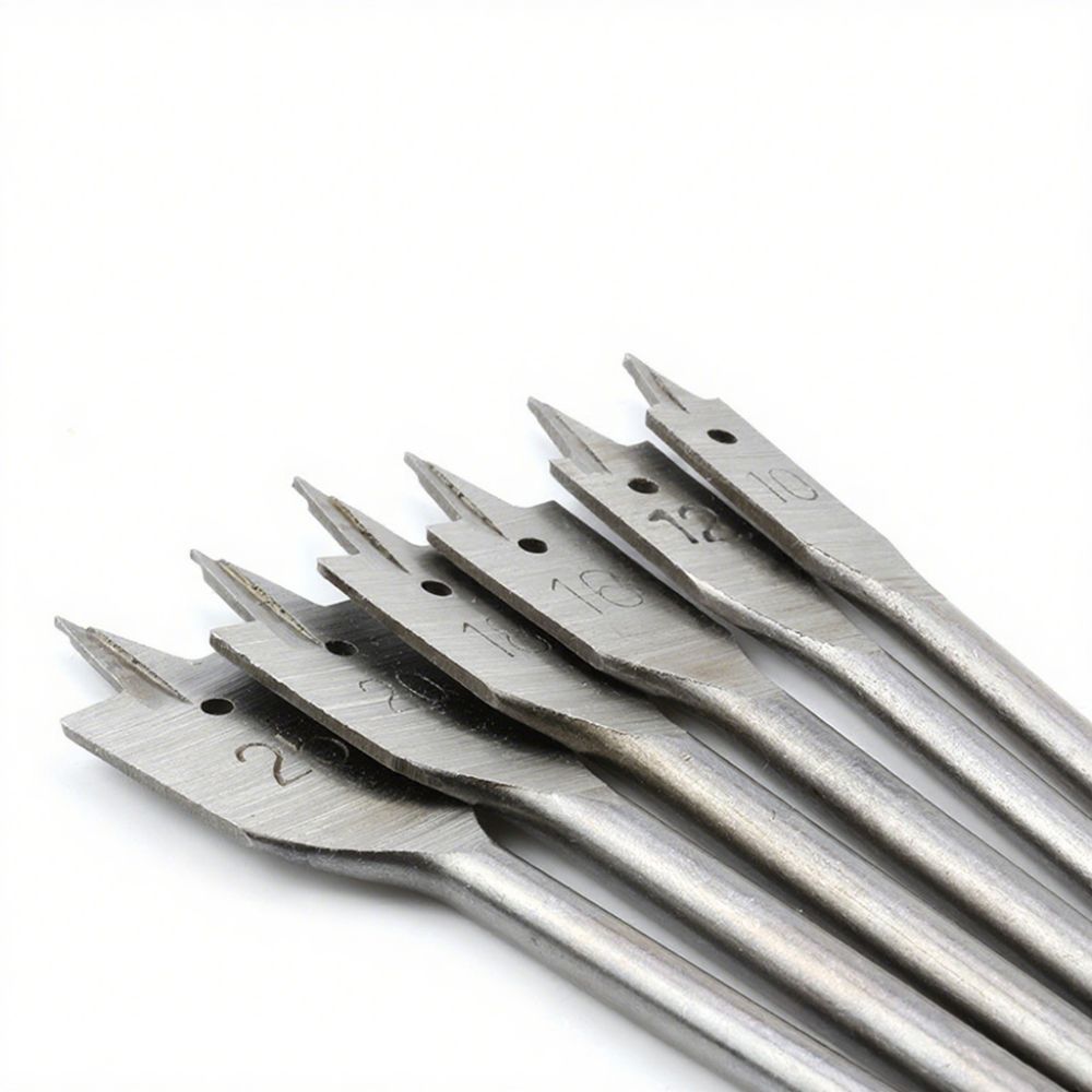 Durable Flat Drill High-carbon Steel Wood Flat Drills Woodworking Spade Drill Bits  Carpenters Bit