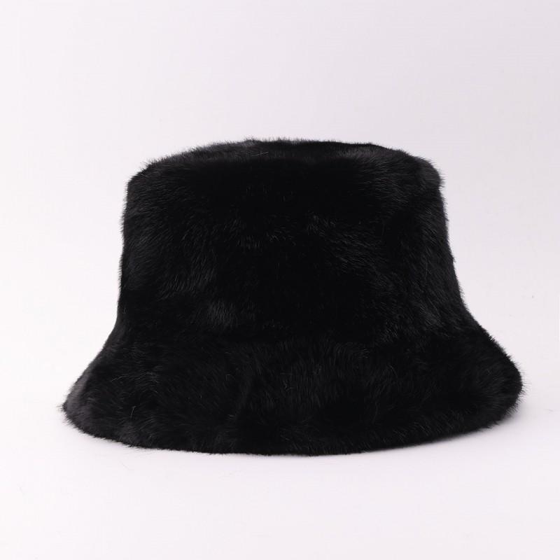 Winter Fleece Fisherman Hat Warm Soft Short Brim Sun Women Men