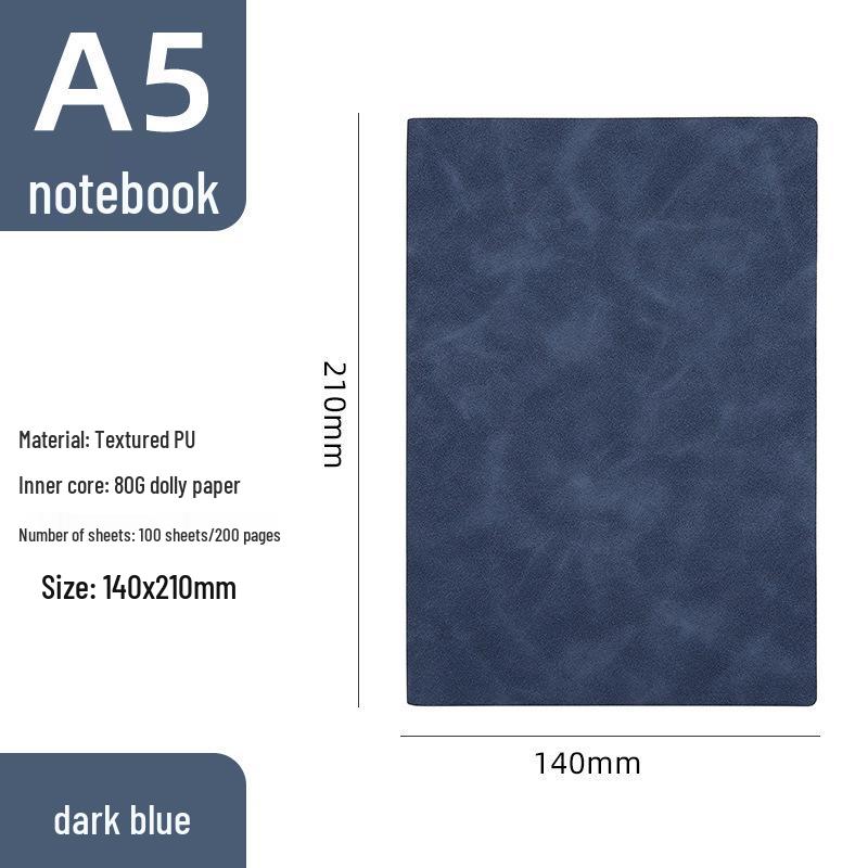 Блокнот А5 из высококачественной овчины с утолщенной бумагой Dowling