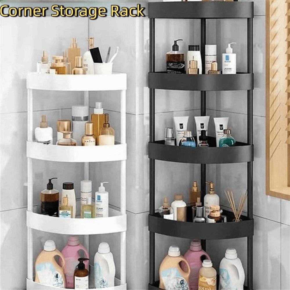 with Wheels Bathroom Storage Rack Large Capacity Rolling Cart Storage Rack Shower