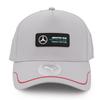 Men's Formula One Petronas Cap Grey with Red Trim and Logo Insert