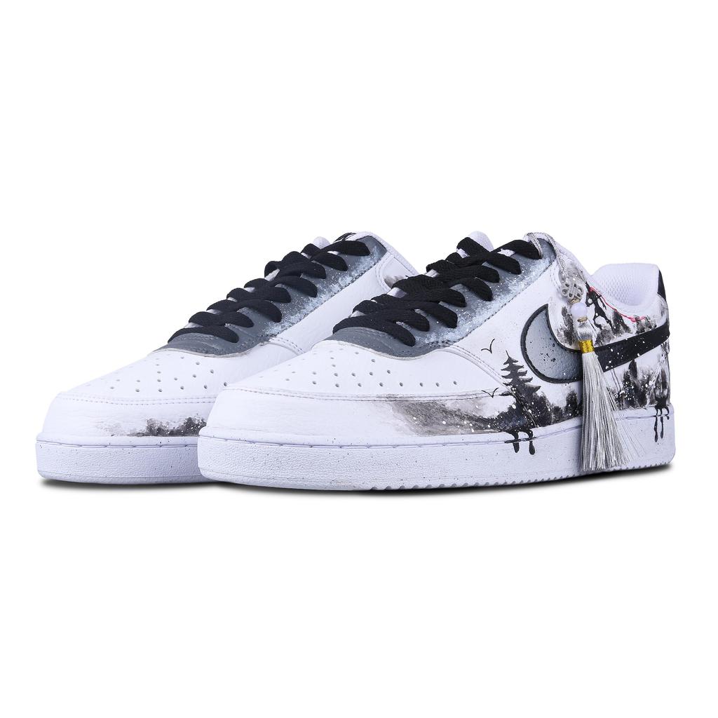 Nike Court Vision 1 Low The Great Sage Returns Fringe Edition Нескользящая амортизация Нескользящая амортизация DH2987-101(team257-)