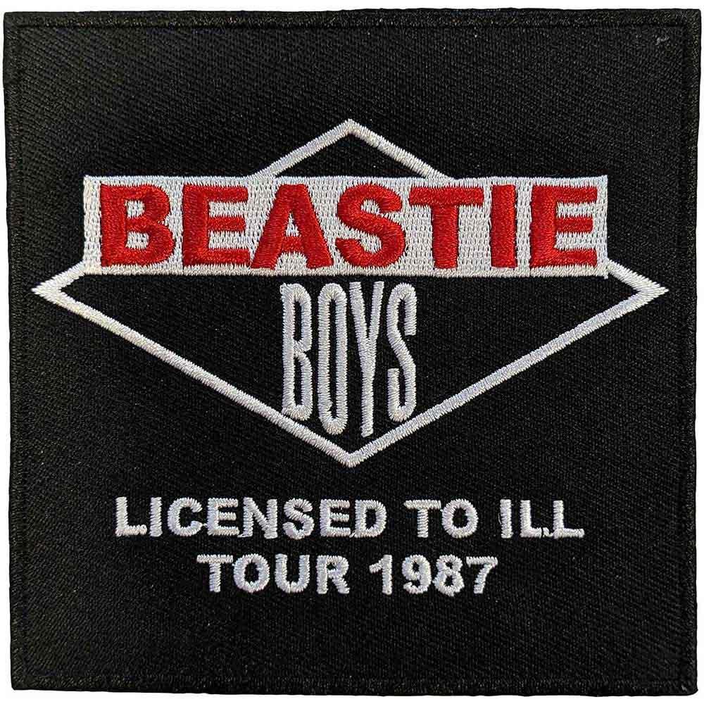 Beastie Boys Licensed To Ill Tour 1987 Woven Iron On Patch