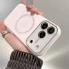Жидкое Нано Матовое Стекло Для Чехла Magsafe Для iPhone 17 16 15 14 13 Pro Max Магнитная Беспроводная Зарядка Силиконовый Ударопрочный Чехол