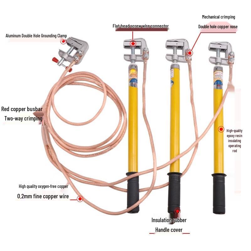 10kV High-Voltage Grounding Wire Set