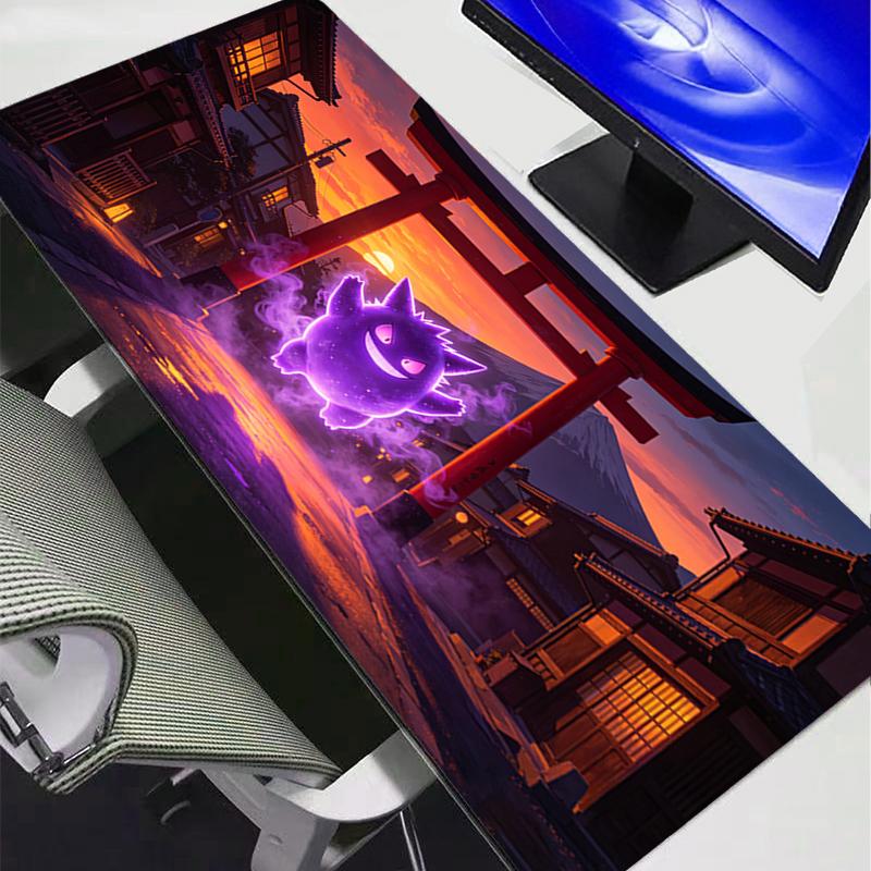 Mouse Pads Gamer Computer Notebook Pc Mousepad Carpet Rug Gaming Accessories Keyboard Pikachu Gengar Cherry Blossom Desk Mat