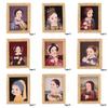 Scene Model Retro Frame Dolls Accessories Miniature Pictures Dollhouse Oil Painting Wall Mural