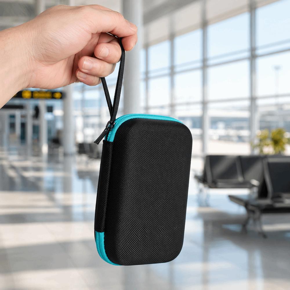 Water-Resistant Storage Case with Lanyard Camera Bag Carrying Case for Insta360 GO Ultra Travel