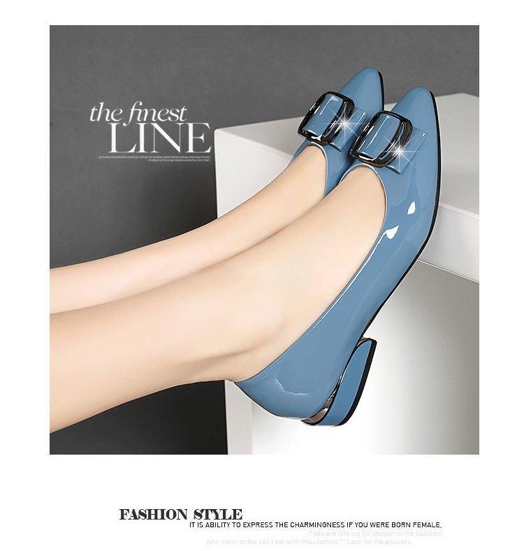 Super Soft Sole Single Shoes Women's Low Heel Thick Heel Small Leather Shoes 2025 Autumn New Soft Leather Shallow Mouth Low Top Casual Shoes Women's