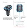 Автомобильный радиоприемник беспроводной FM-передатчик радиоприемник USB-адаптер для автомобиля Возможность подключения для всех смартфонов Высококачественные аудиоплееры