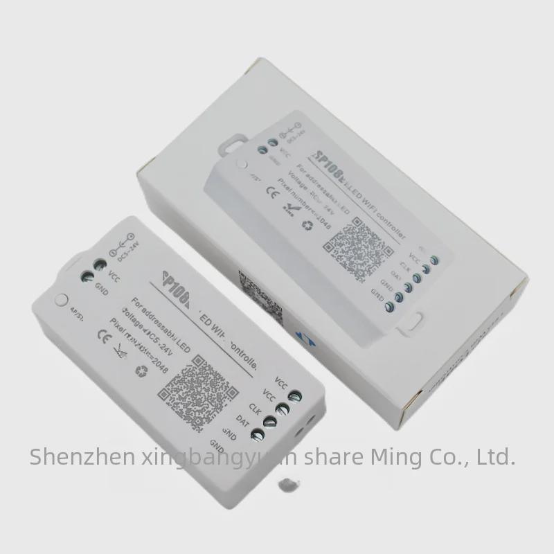 SP108E Smart WiFi и Bluetooth светодиодная лента контроллер с мобильным приложением для WS2811