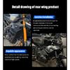 For YAMAHA MT-09 / SP 2024-2026 Side Wing Side spoiler FRONTAL SPOILERS MT09 2024 2025 2026 Front spoiler Lower spoiler flank