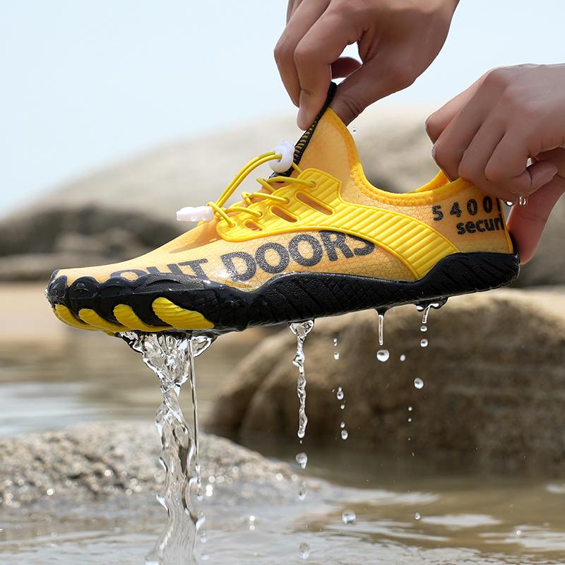 Мужская и женская обувь для плавания, пляжная обувь для воды, быстросохнущие сандалии для плавания, дренажные кроссовки для плавания вверх по течению, для фитнеса, йоги, дайвинга, серфинга, кемпинга, бега
