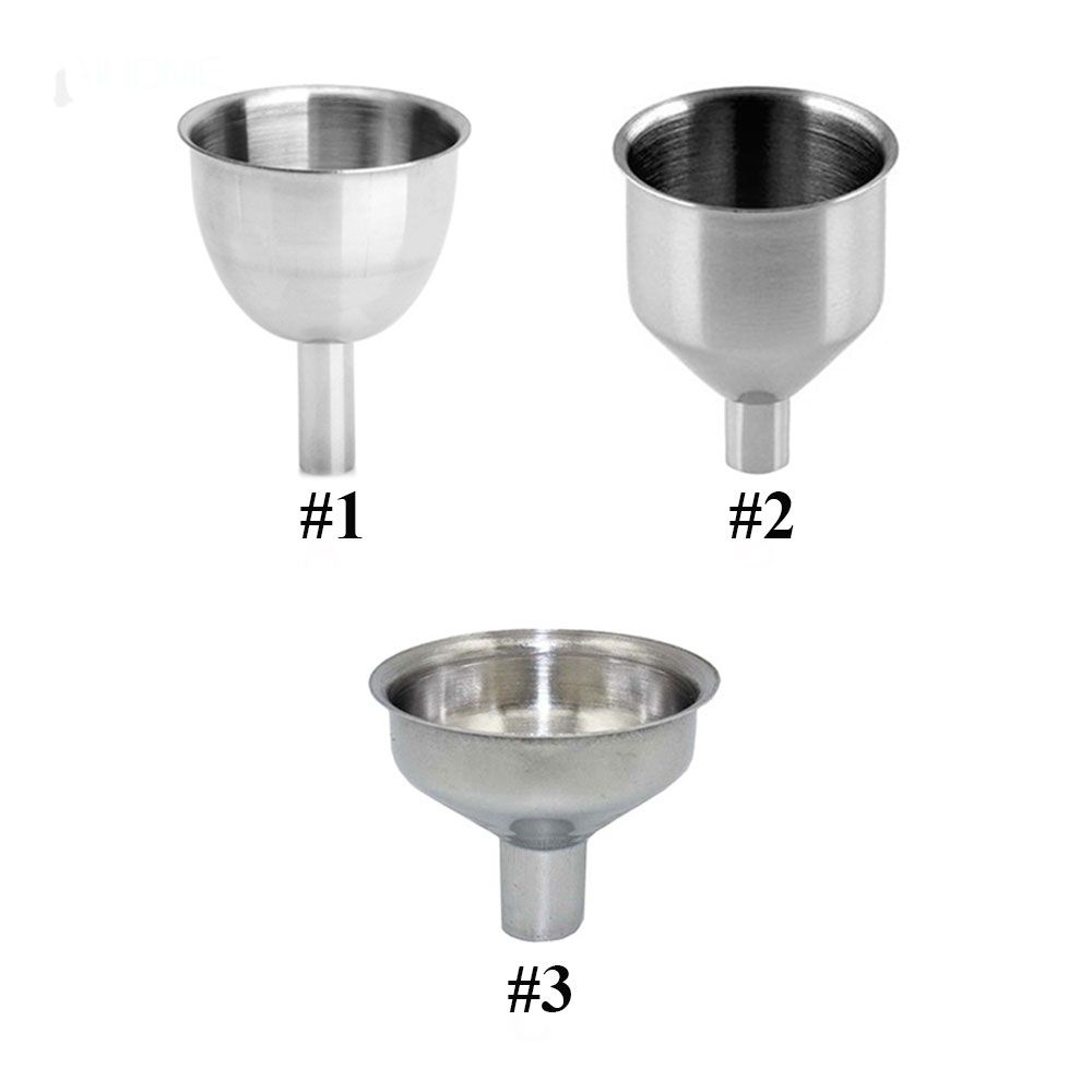 Canning Liquid Bar Kitchen Tool Filling Wine Small Mouth Stainless Steel Mini Funnel