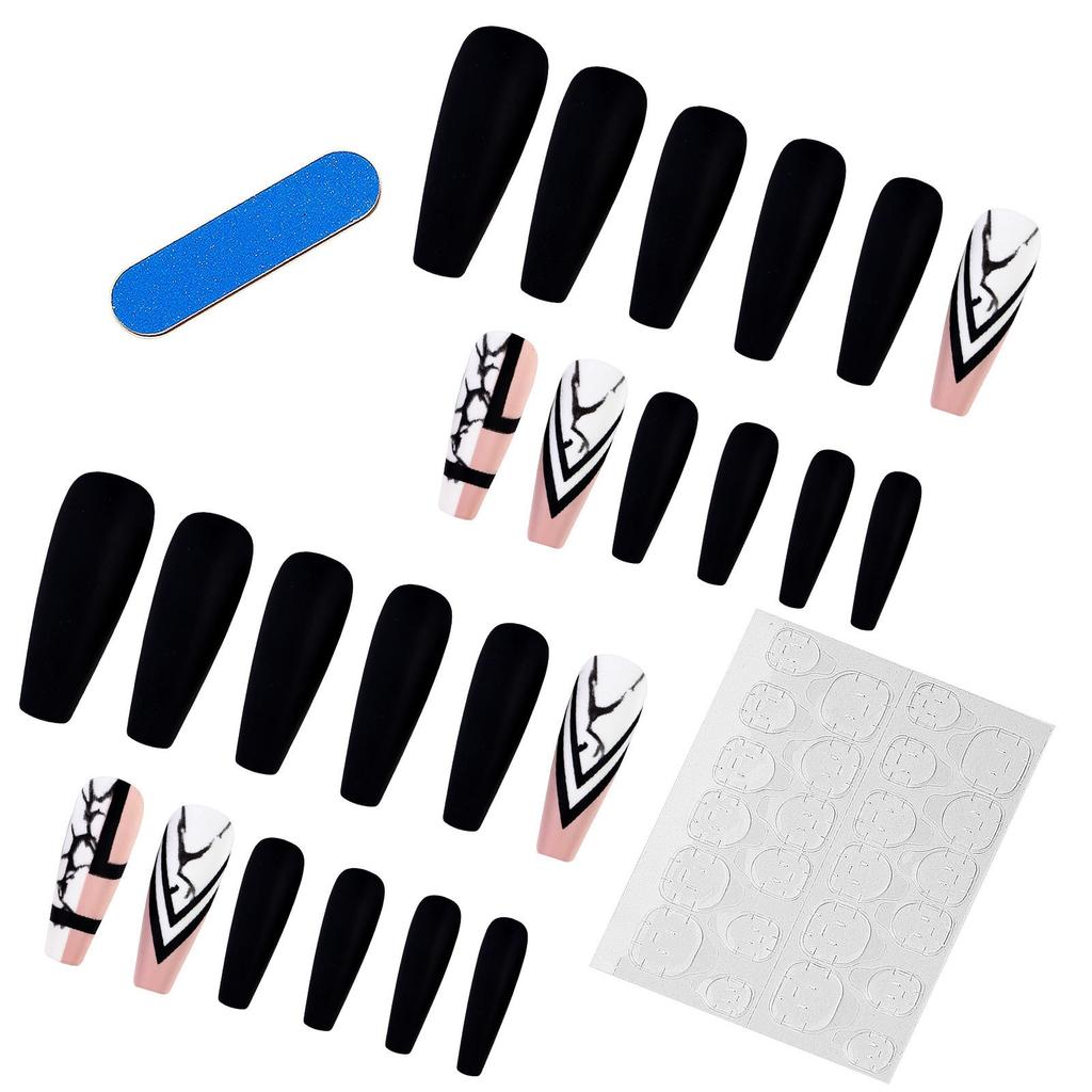 Fake Nails Wearable Nails Can Be Removed European and American Fake Nails Ins Ballet Nails