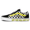 Губка Боб Квадратные Штаны x Old Skool Off The Wall Унисекс Кроссовки Черный Белый Желтый VN0A38G19EK