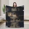 Katseye Kpop Фланелевые одеяла Зима Мягкие Прочные Постельные покрывала для детей Уличные Графические Покрывала Покрывало на диван-кровать