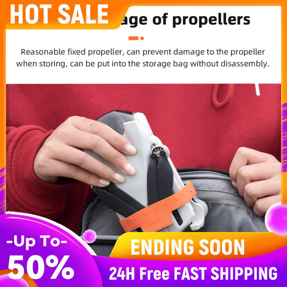 Protective Prop Blades Strap Portable Propeller Holder Mount Blade Fixed Guard Drone Accessories for Mini 3/Mini 3 Pro