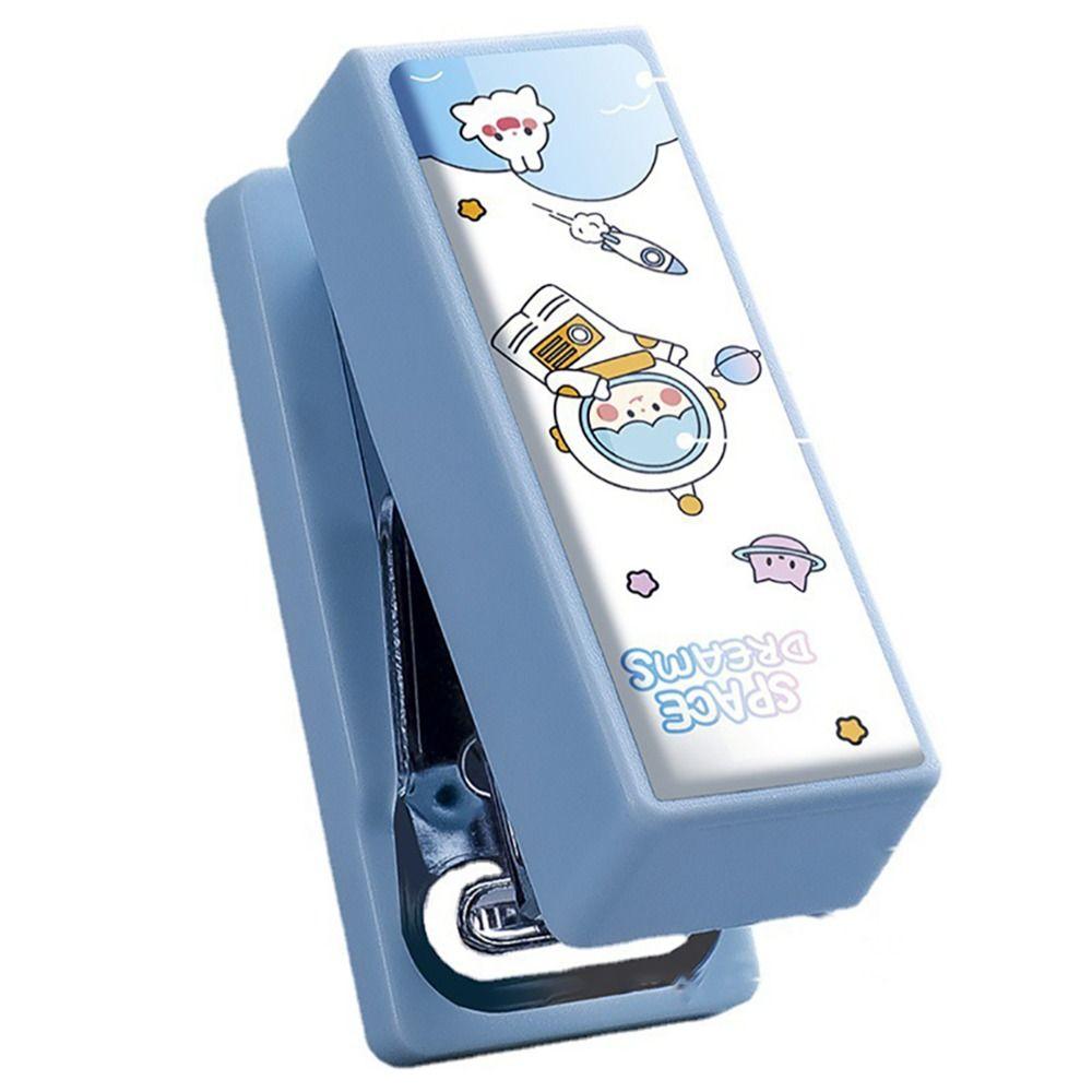 Канцелярские товары Мультфильм Металлический степлер Набор Металлические Инструменты Для Переплета Новый Мини Степлер