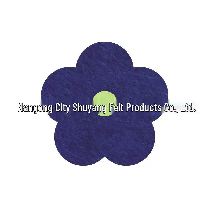 Colorful Flower Cork Felt Soundproof Panel for Creative Kindergarten Decoration and Photo Wall