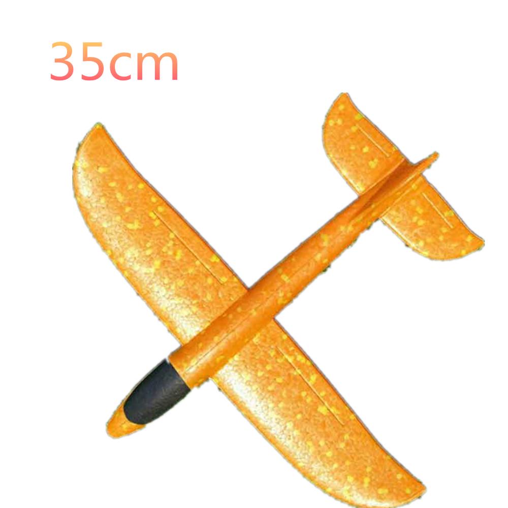 35 см DIY ручной бросок игрушечный самолет модель самолета детская игрушка ручной запуск метательный планер самолет вечерние игры