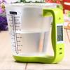 Digital Cup Scale Electronic Measuring Household Jug Scales with LCD Display & Temp Measurement Measuring Cups Cooking Tools