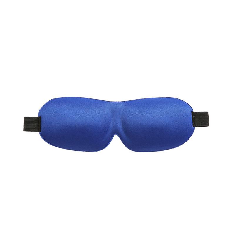 Custom Logo Comfortable Breathable 3D Contoured Foam Eyemask 100% Blackout Eye Mask for Sleeping with Adjustable Strap