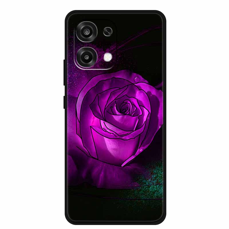 For OPPO A6 Pro 4G 5G 3D Flower Case F31 Soft TPU Bumper Protector Relief Emboss Silicone Phone Cover for F 31 A 6 Fundas Coque