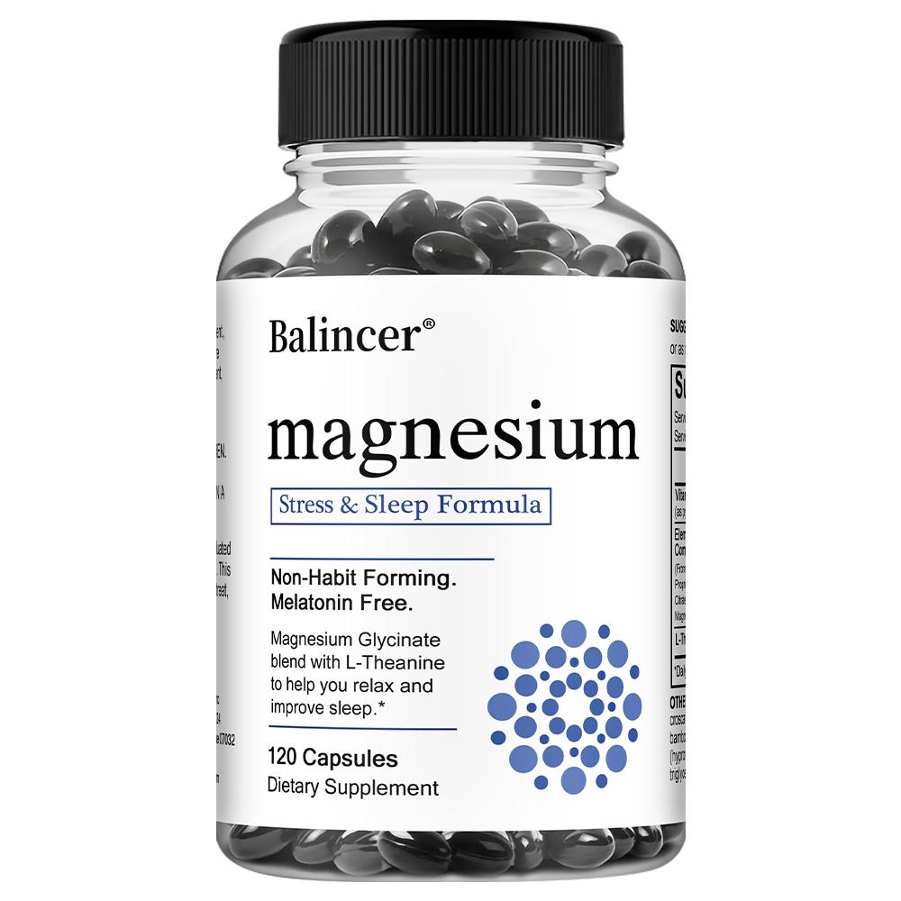 Balincer Magnesium Stress & Sleep Formula 120 Capsules