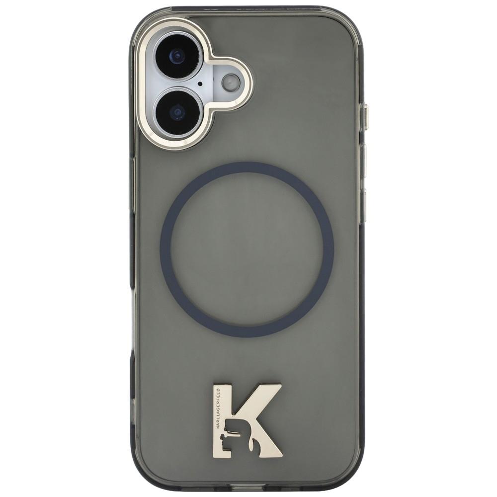 Karl Lagerfeld IML K Head Logo MagSafe Case for iPhone 17 Black