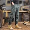 Autumn Overalls Men's Loose Large Size Trendy Casual Pants Multi-pocket Leggings