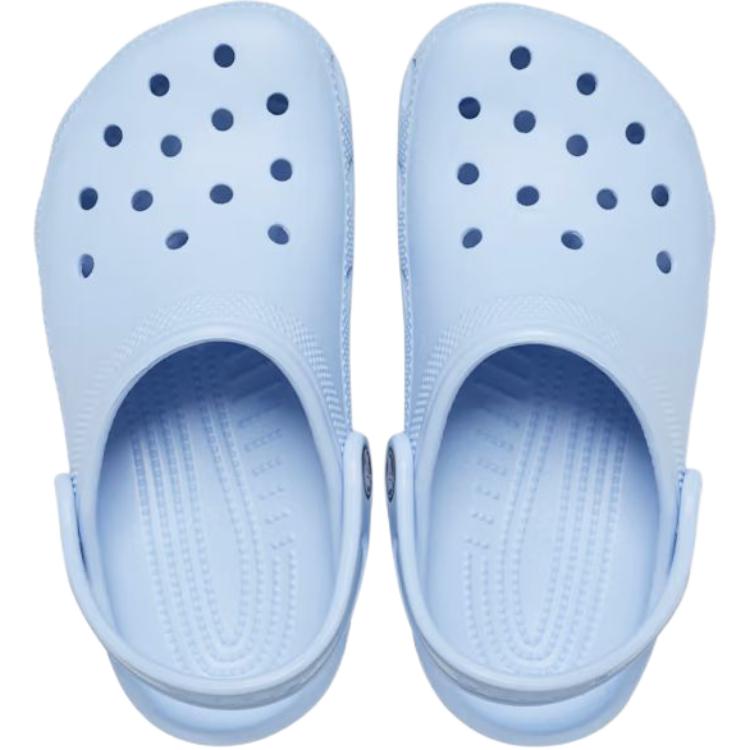 Crocs Классические клоги Удобные Мягкие Нескользящие Прочные Низкие Детские туфли Светло-голубые Детские клоги 206990-4NS