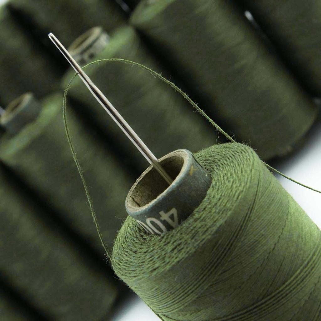 Зеленая ручная машина 20 шт. Оптовая продажа полиэфирной нити для квилтинга