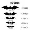 Alloween Decoration PVC Wall Stickers 3D Stereo Stickers 81/96/124/88/140/112/180pc