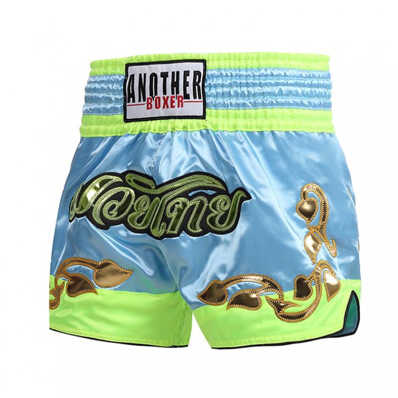 Men Women Muay Thai Shorts Boxing Training MMA Fight Gym Workout Lightweight Durable Synthetic Fabric