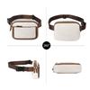 PU Leather Women's Belt Bag Adjustable Shoulder Strap Crossbody Waist Bag Fashionable Faux Leather Waist Pack